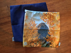 Ha Ling at Canmore in autumn. Pillow Cover