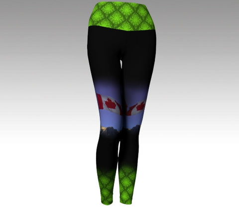 Yoga Waist Legging: Voltage