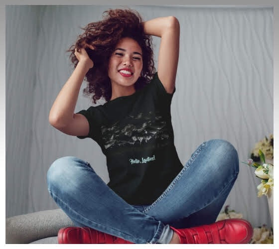 T Shirt Hello Ladies AM Adventures