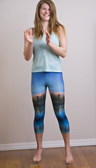 Morning Rundle Capri - Woman jumping