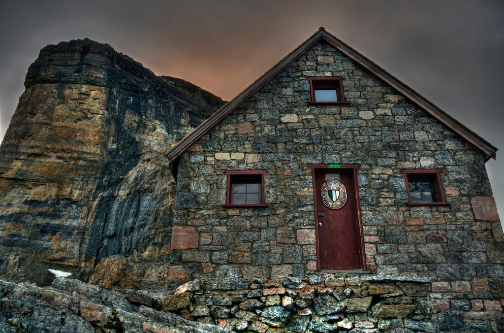 Wall Print on Wood or Canvas: Abbot Hut