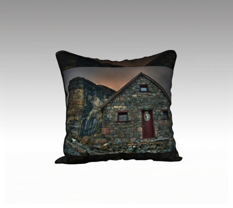 Pillow Cover: Abbot Hut