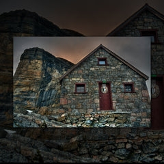 Pillow Cover: Abbot Hut