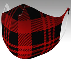Double Knit Mask: Cozy Plaid