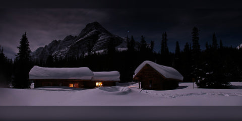 Elizabeth Parker Hut Wall Print