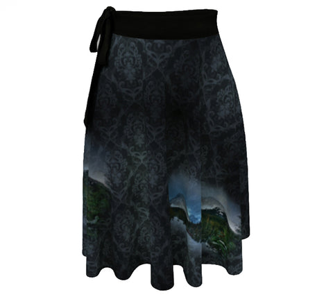 Wrap Skirt: Hazy Shade of Chester