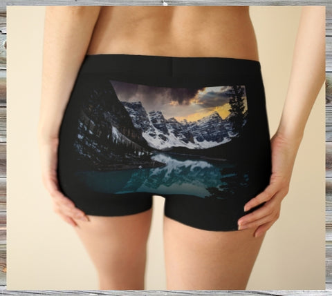 Boyshort Panty: Moraine Lake