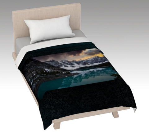 Duvet Cover: Moraine Lake