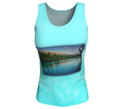 Aqua tank  with mount rundle at canmore photo Sleep set