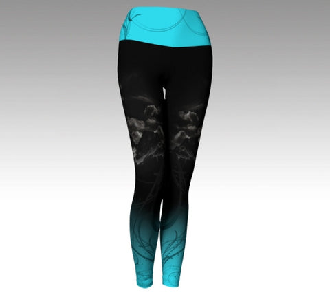 Yoga Waist Legging: Three Sisters