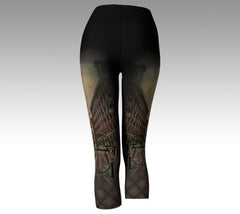 Time Travel: Steam Clock Leggings + Capri