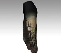 Time Travel: Steam Clock Leggings + Capri