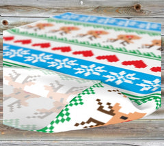 Gift Set: Double Knit Mask + Chube - Cheezy Christmas