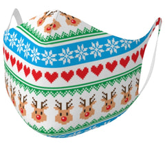 Gift Set: Double Knit Mask + Chube - Cheezy Christmas